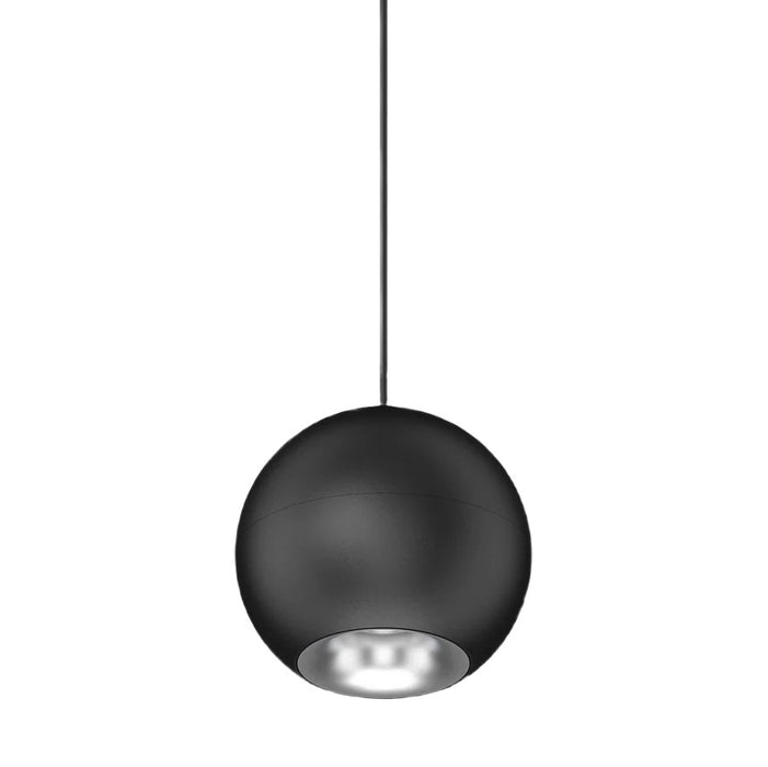 Cevon T26 Dark Art Pendant Spot 12W 3k 45Deg Black Silver