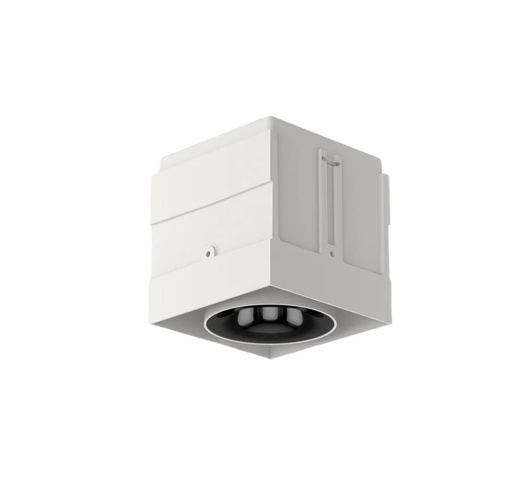 Cevon T1 Dark Art Square Adj 9W 3k 45Deg White HG Black