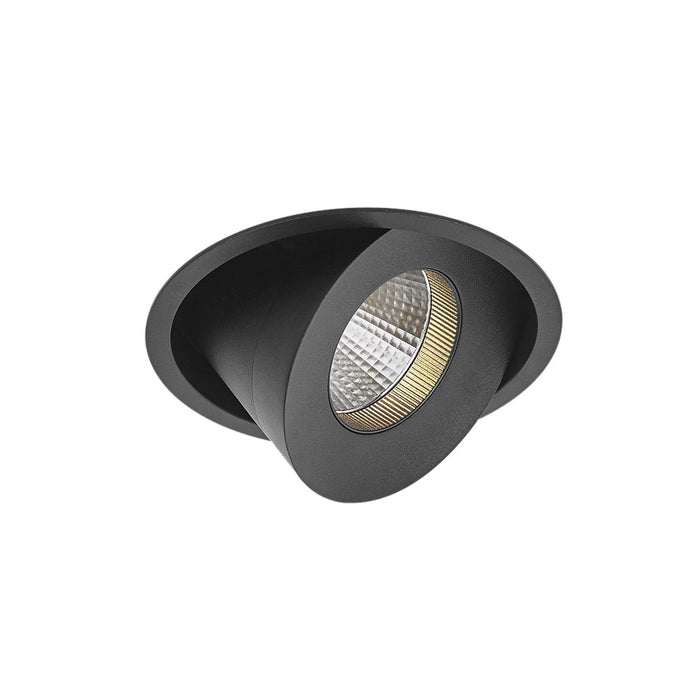 Cevon Round Tilt/Rotate Dim 20W 4K 500mA CC NW 97 Black
