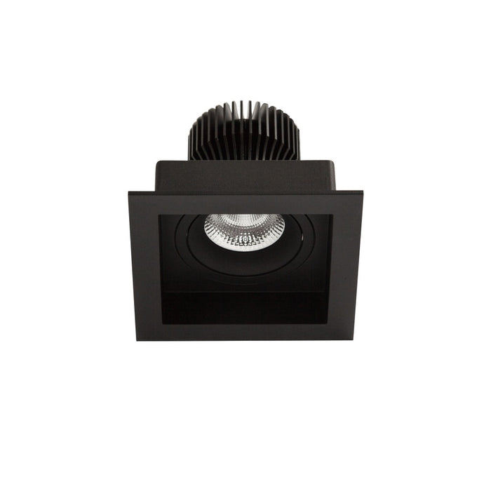 Cevon Square Tilt/Rotate Dim 11W 3K 500mA CC WW 97 Black