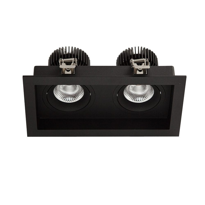Cevon Twin Tilt/Rotate Dim 2 x 11W 3K 500mA CC WW 97 Black