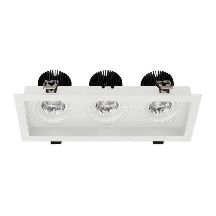 Cevon Triple Tilt/Rotate Dim 3 x 11W 3K 500mA CC WW 97 White