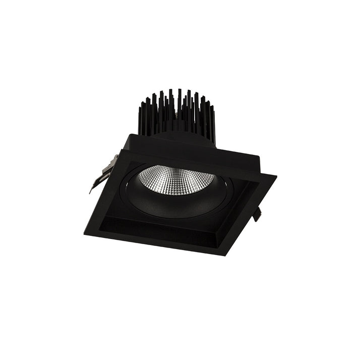 Cevon Square Tilt/Rotate Dim 28W 3K 700mA CC WW 93 Black