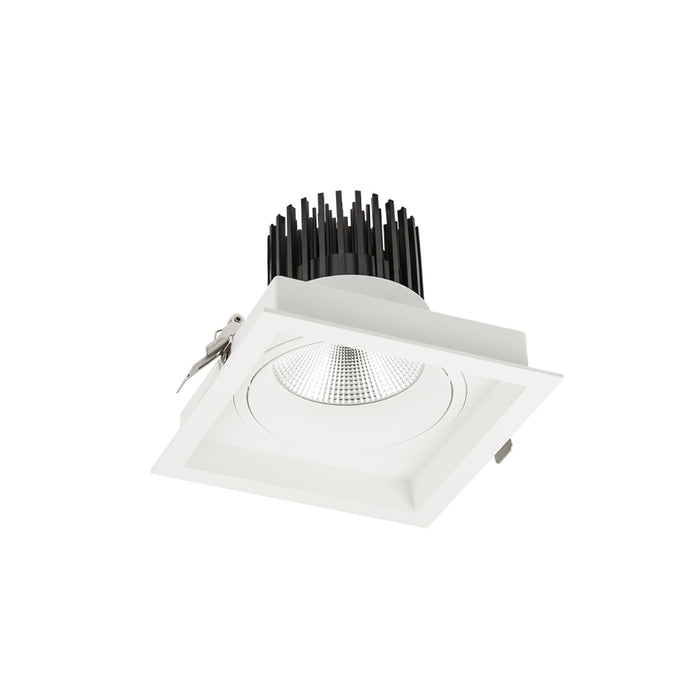 Cevon Square Tilt/Rotate Dim 28W 3K 700mA CC WW 93 White