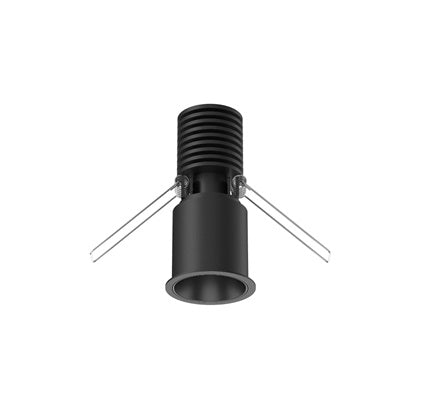 Cevon Downlight Darklight Slim 8W 3K 24D Dim Blk/Blk