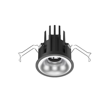 Cevon Downlight Darklight Slim 11W 3K 40D Dim Blk/Silver