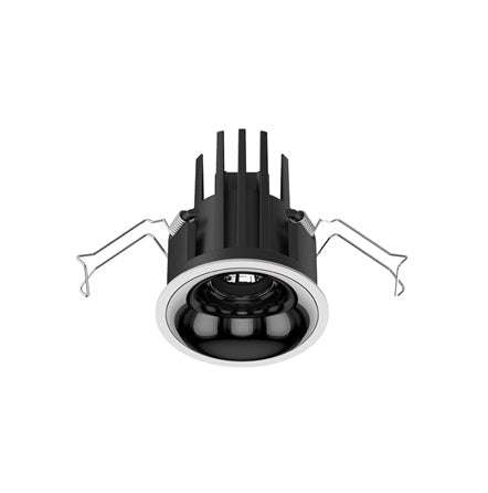 Cevon Downlight Darklight Slim 11W 3K 40D Dim Wh/HG Blk