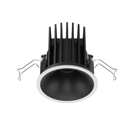 Cevon Downlight Darklight Slim 14W 3K 40D Dim Wh/Blk