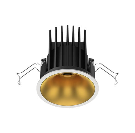 Cevon Downlight Darklight Slim 14W 3K 40D Dim Wh/Gold