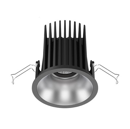 Cevon Downlight Darklight Slim 20W 3K 40D Dim Blk/Silver