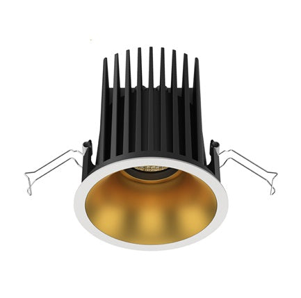 Cevon Downlight Darklight Slim 20W 3K 40D Dim Wh/Gold