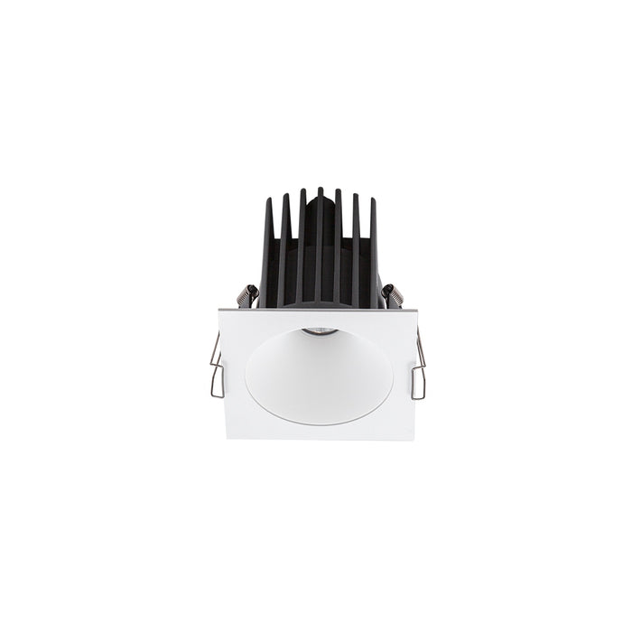 Cevon Downlight Dark Art Mini Square Dim 14W 3k WW 97 Wh/Wh