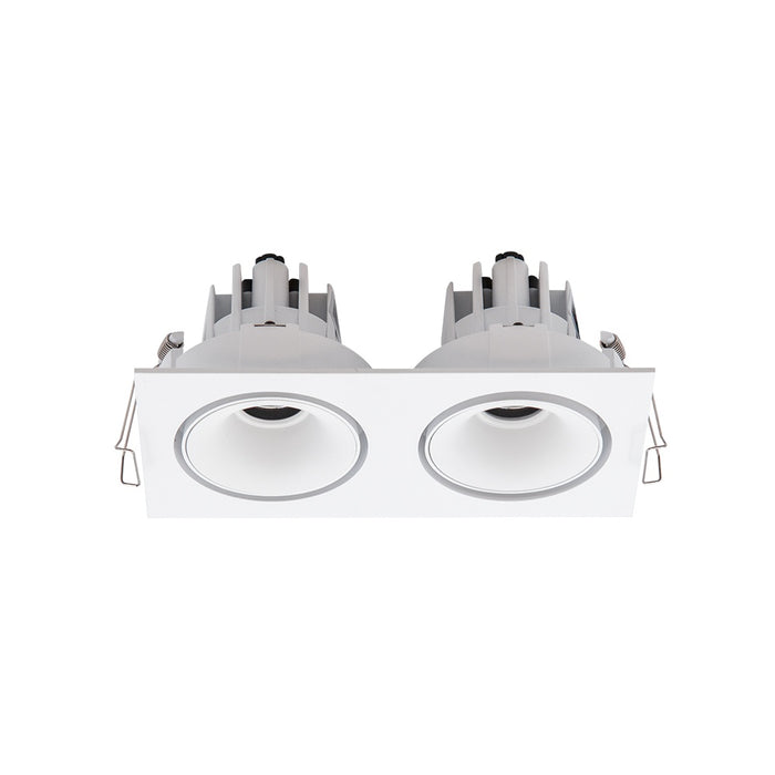 Cevon Twin Tilt/Rotate Mini Dim 2x9W 3k 260mA CC WW 97 Wh/Wh