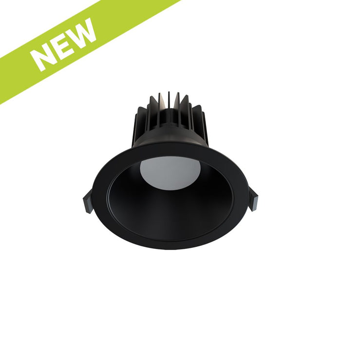 Downlight Retro Kit Round 19W 4k IC-F/IC-4 Dim Black