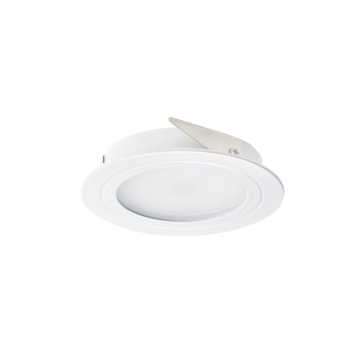 Cabinet Fixed Rnd White CV 2W NW 12V AC/DC IC