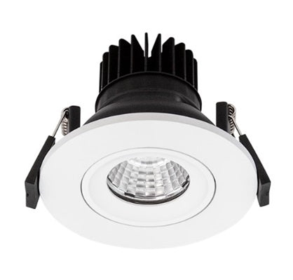 Smart Tilt Classic Rnd 3K Kit Dim 9.5W Fire Rated White
