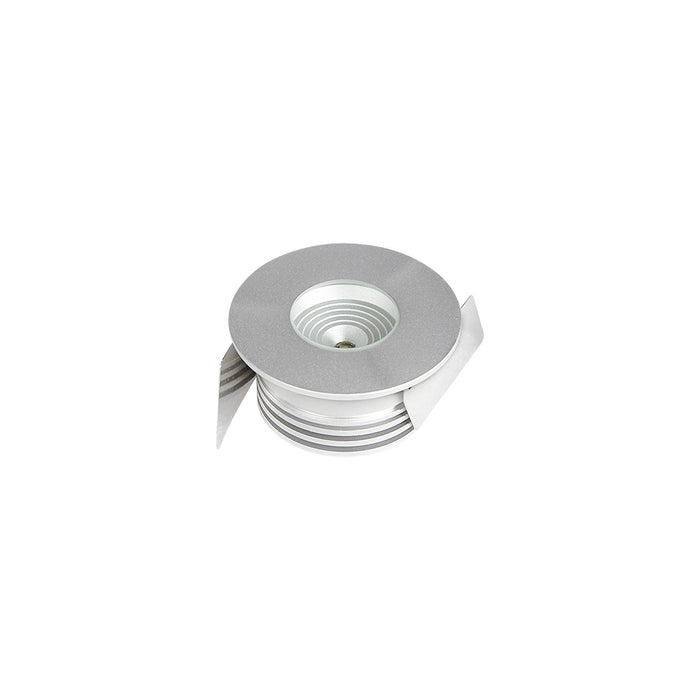Steplight Rnd Fixed Silver CC 3W 700mA WW 60Deg
