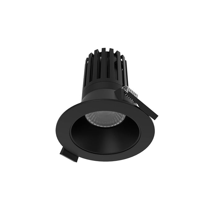 Downlight Kit Round 9.5w 850lm 3000k IC-F/IC-4 Dim Black