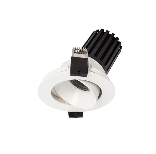 Downlight Kit Tilt Round 9.5w 850lm 3k IC-F/IC-4 Dim White