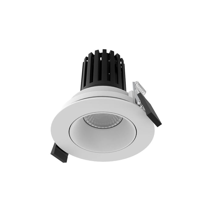 Downlight Kit Round 9.5w 850lm 3k IC-F/IC-4 Dim White IP54