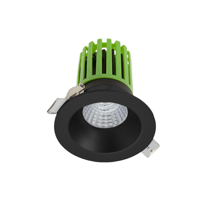 Mini Darklight Round 9.5W Black UID Dim