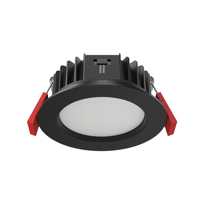 Downlight LEDE 8W Select 3K/4K Dim Black with Driver
