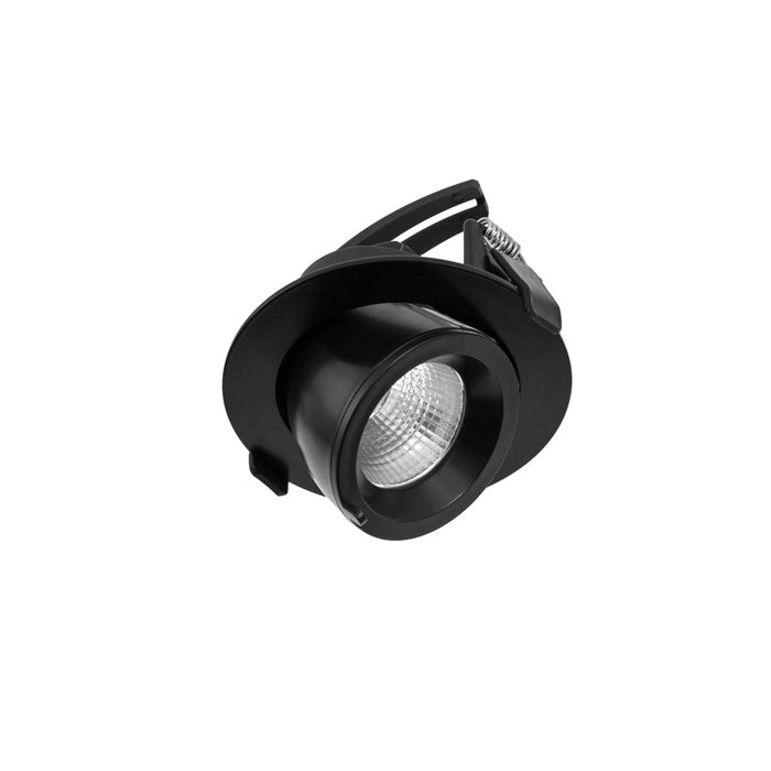 Downlight 45Deg Tilt Rotate CC 13W 350mA WW Black