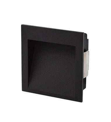 Designline Stair Light Square Direction Blk 3K/4K NO Driver