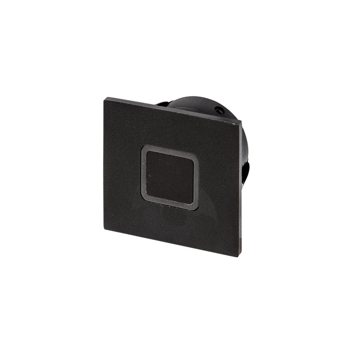 Stair Tread Square Recessed Sq Effect 1.05W 350mA 3K Black