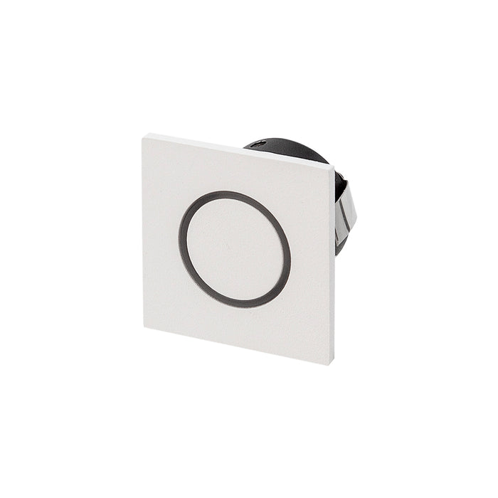 Stair Tread Square Recessed Rnd Effect 1.05W 350mA 3K White