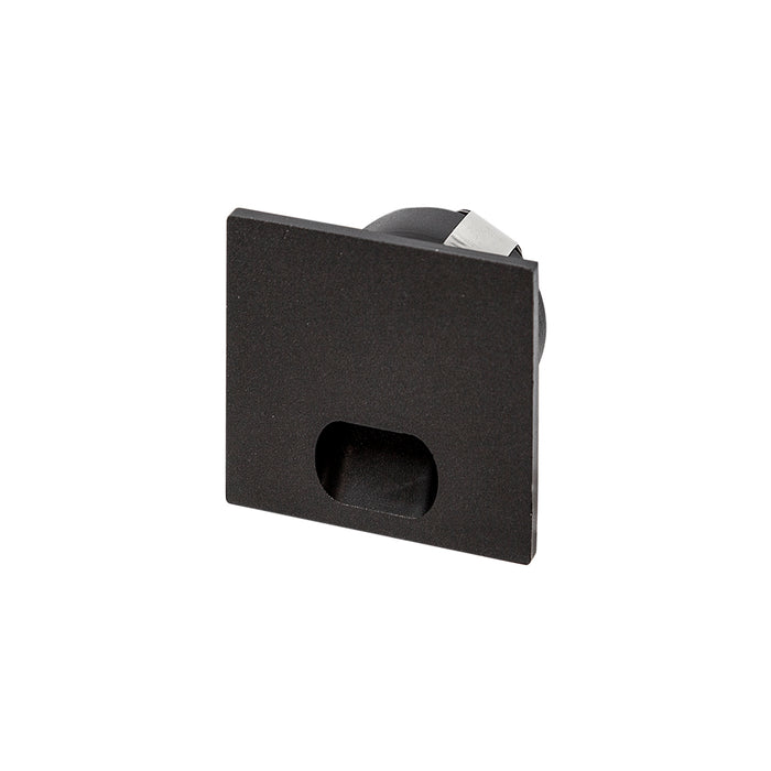 Stair Tread Sq Recessed Mini Directional 1.05W 350mA 3K Blk