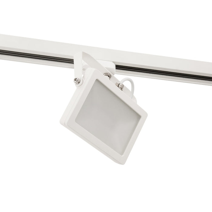 3Circuit Floodlight Slim15w NW 192x188mm Non Dim Wh