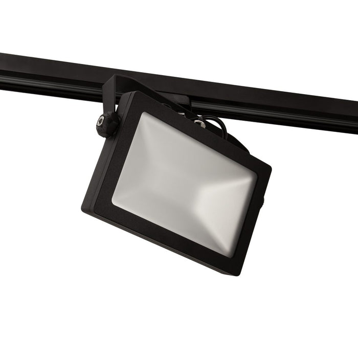 3Circuit Floodlight Slim 30W NW Black with Driver