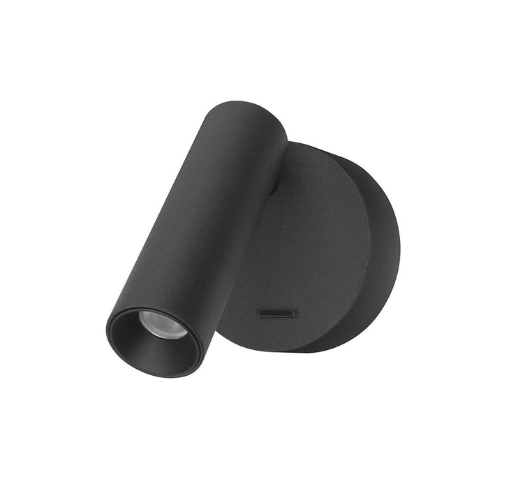 Reading Spot 4W 3K Switched Black