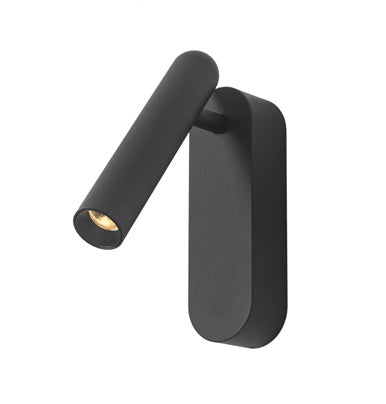 Reading Spot Mini Capsule 3W 3K 240V Dim Switched Black