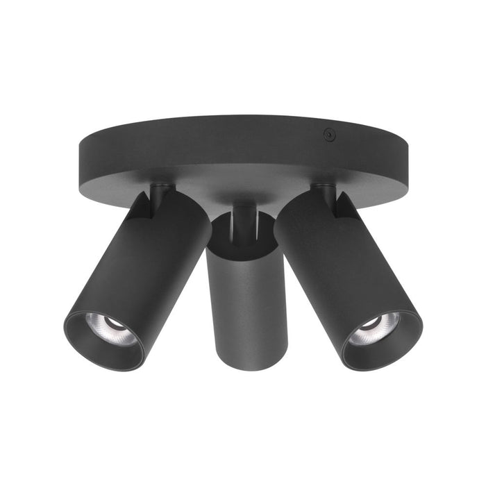 Spot Triple Pan Tubular 20w with Dim Driver 3k Black