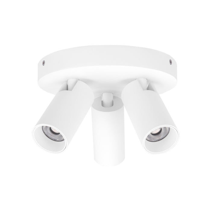 Spot Triple Pan Tubular 20w with Dim Driver 3k White