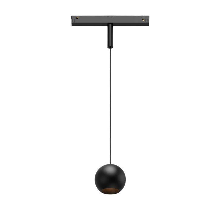 Cevon Track Pendant 64mm 48VDC 10.5W 3K Dim Blk Reflector