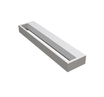 Wedge Wall Light 400mm 10W Select 3K/4K IP44 White Dimmable