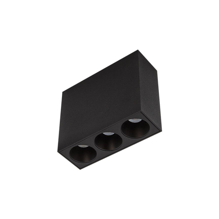 Cevon Multi 3 Surface Downlight Dim 8.5W WW Black