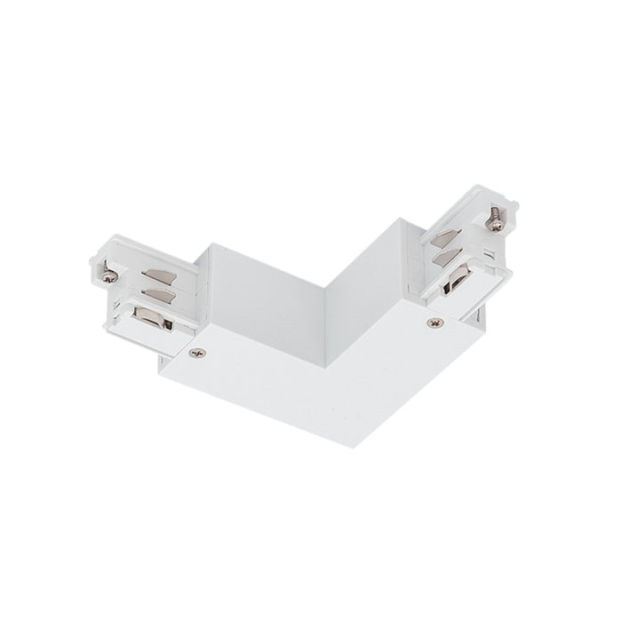 3Circuit Track L Connector Earth Inside White