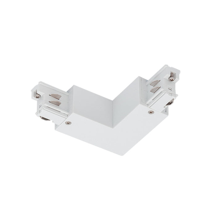 3Circuit Track L Connector Earth Outside White