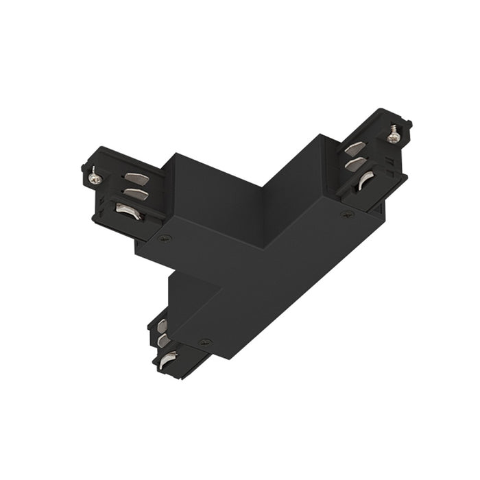3Circuit Track T Connector Earth Right Black