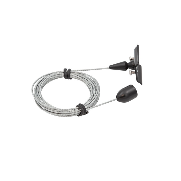 1Circuit Track Cable Suspension 3m Black