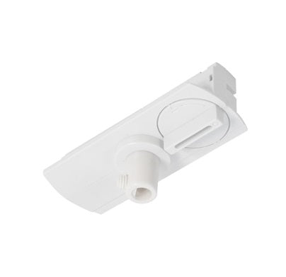1Circuit Track Mains Adaptor 240v & Cord Grip White