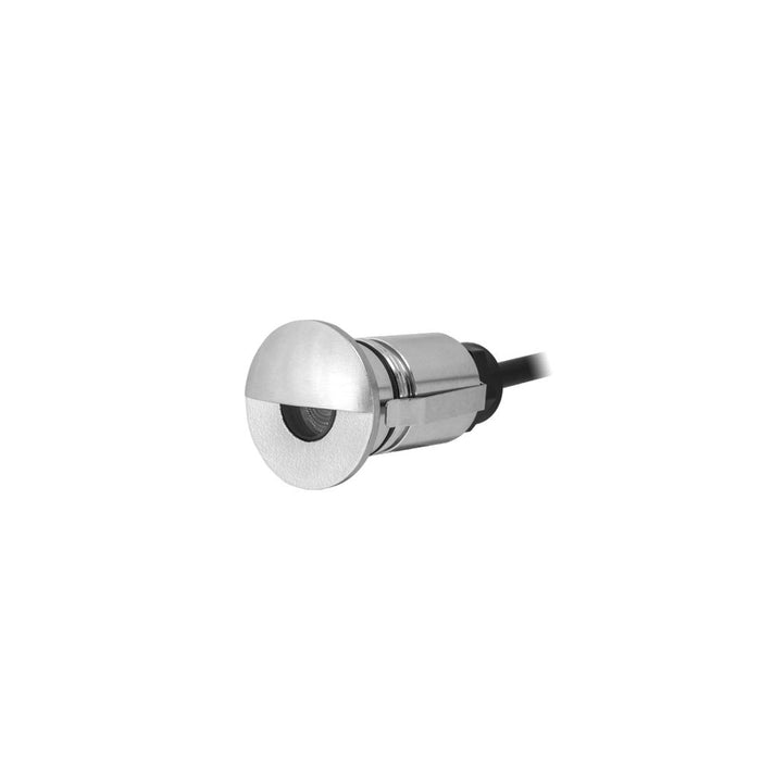 Ext Eyelid Recessed Light 1W 8-25VDC 3K 17Deg S/Steel IP67