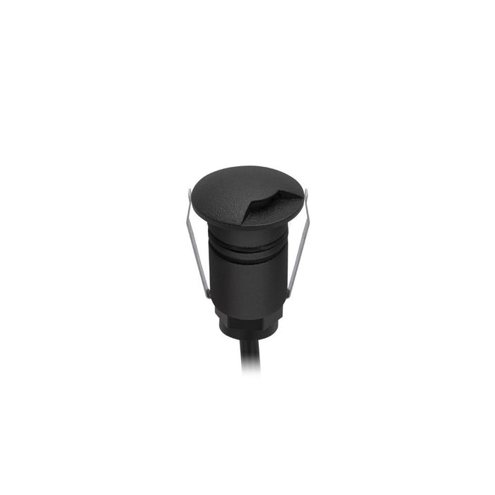 Ext Mini Recessed Light One-Way 1W 8-25VDC 4K Black IP67
