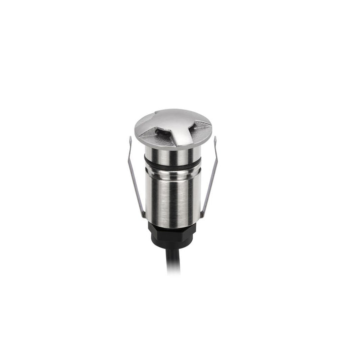 Ext Mini Recessed Light Three-Way 1W 24VDC RGBW S/Steel IP67