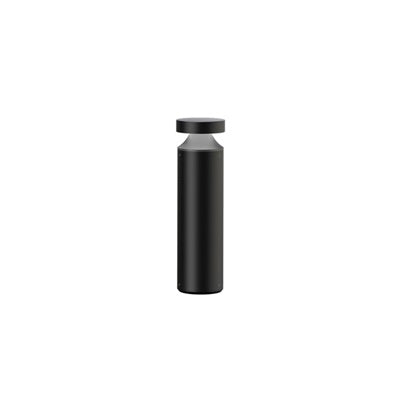 Bollard Sprout 350mm 12W 3K 360Deg Dali 24VDC Black IP65