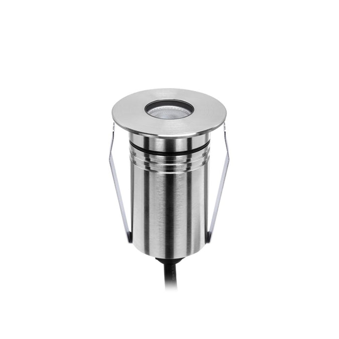 Ext Recessed Light 2.5W 8-25VDC 27K 36Deg Dim S/Steel IP67